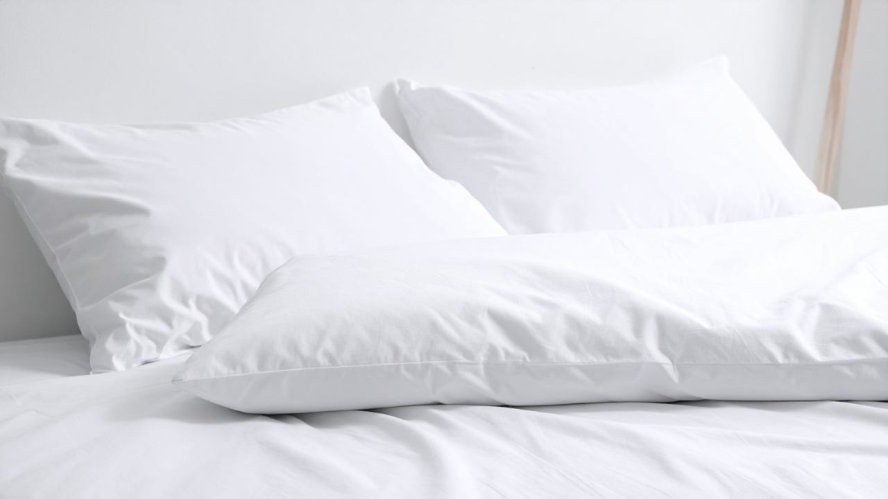 Koliko često treba menjati jastuk vidi se na primeru čistih, ali već spljoštenih jastuka na krevetu